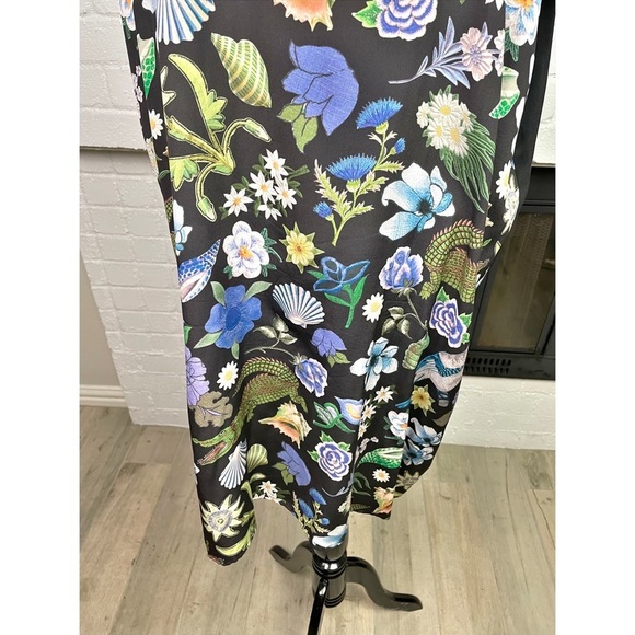 Emma Cook botanical print silk tunic dress - Picture 5 of 9